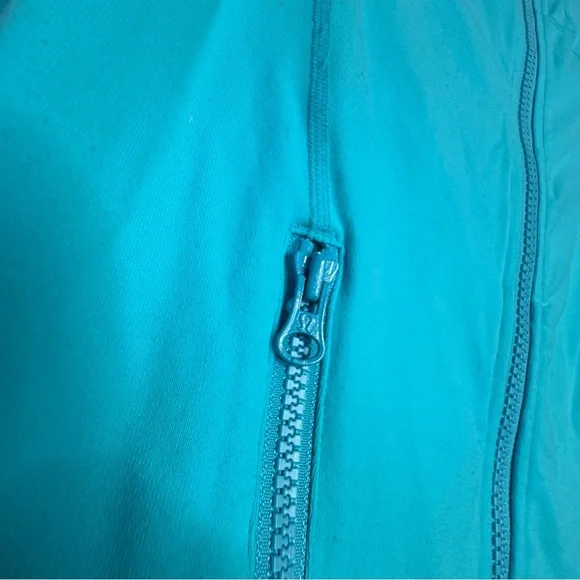 Lululemon Women's Half Moon Jacket Angel Blue Full Zip Hooded Jacket Size 6 Rare - Picture 6 of 8